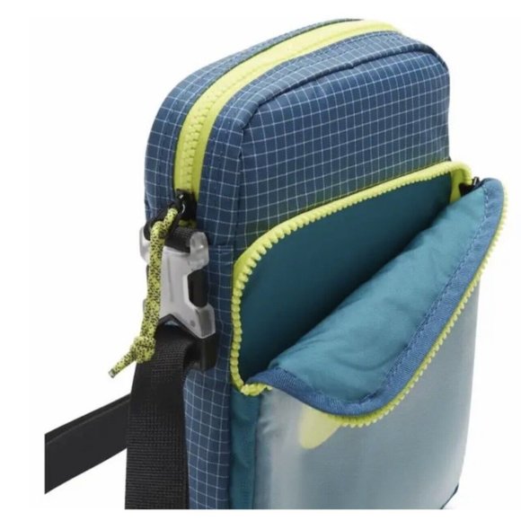 New NIKE Heritage Crossbody Small Utility Bag Blue CV1408-404 - Picture 6 of 8